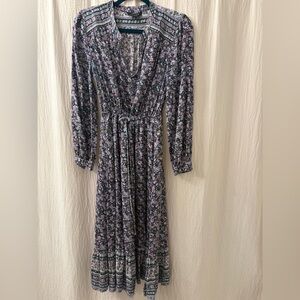 Lucky Brand Long Sleeve Flowy Dress